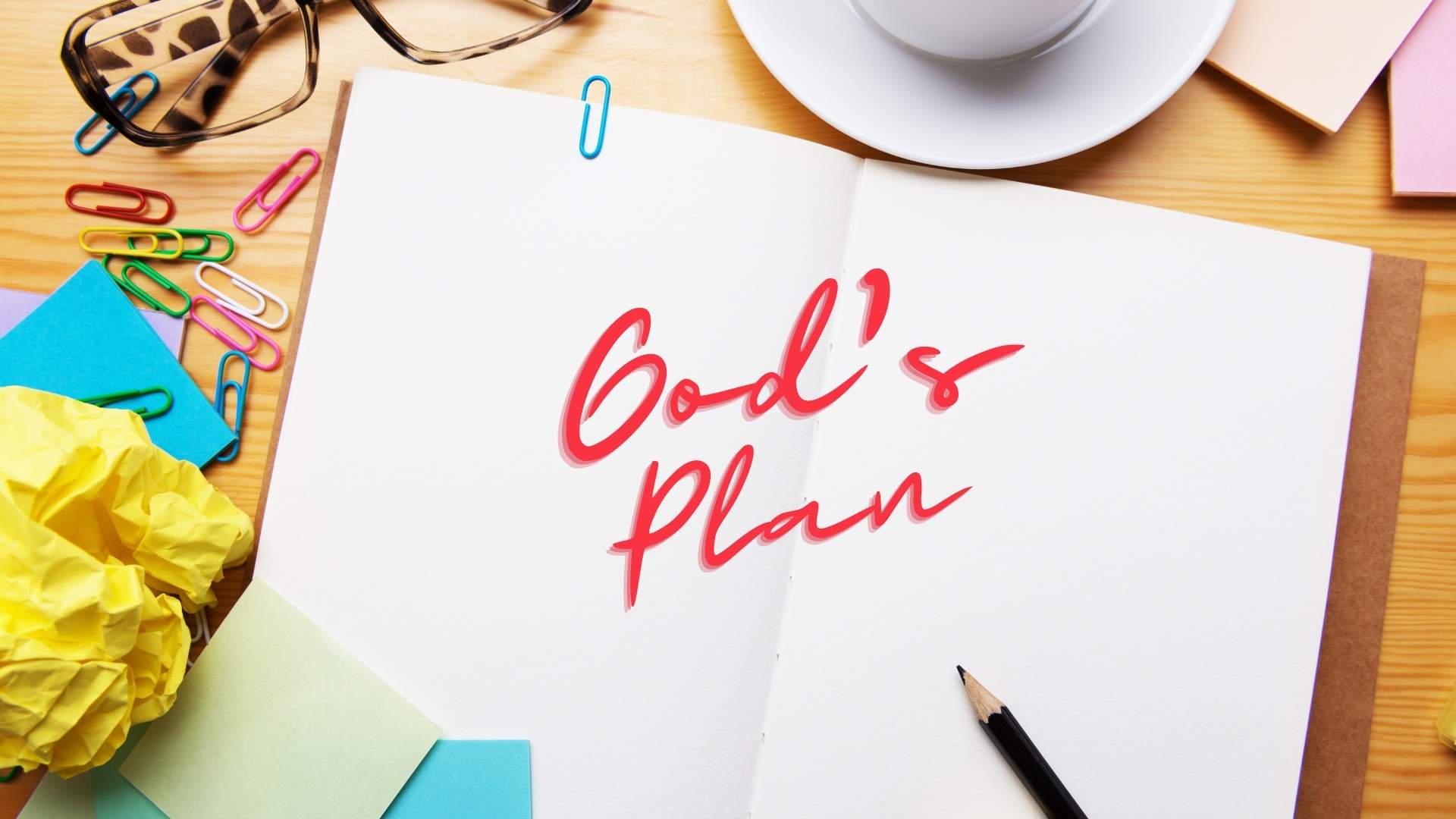 God's plan in planner