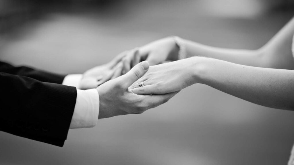 wedding rings representing marriage