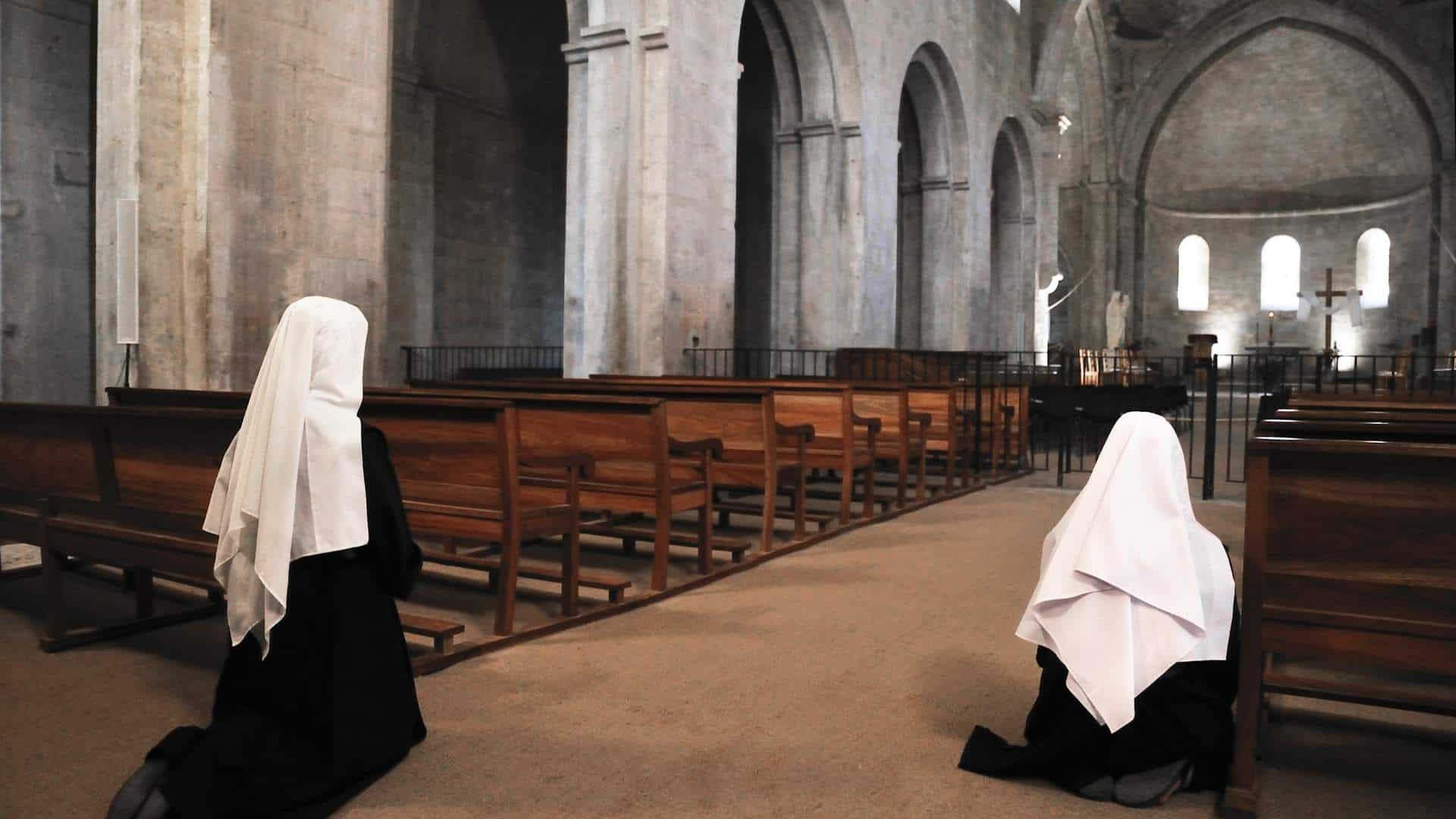 Nuns living the holy life