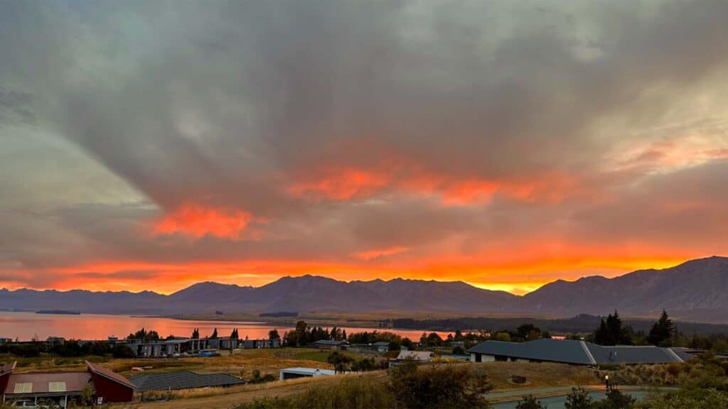 View of Lake Tekapo