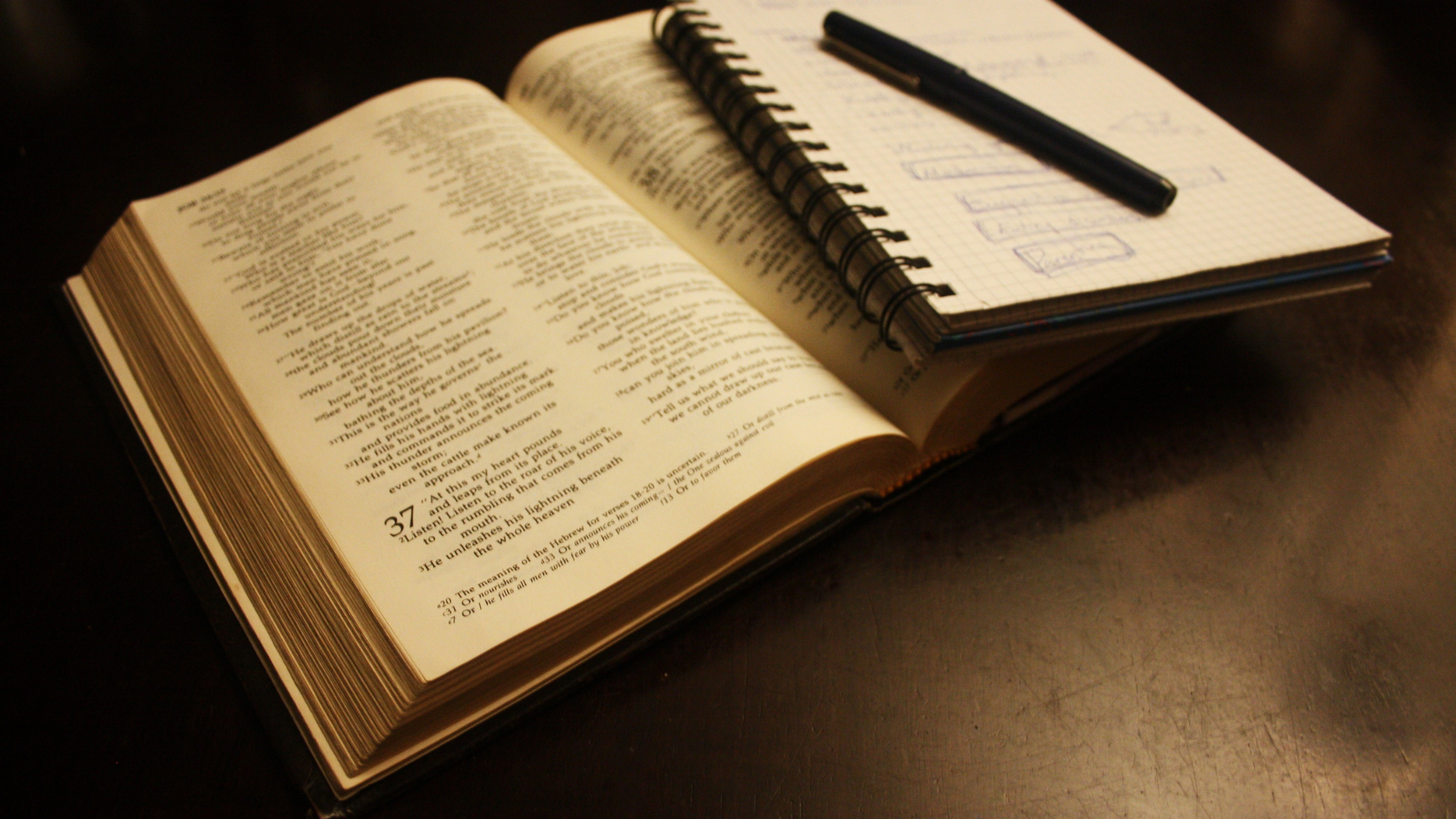 The bible is God's plan or instruction manual for our lives.