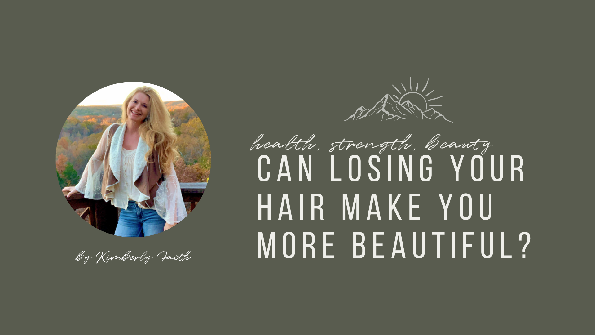 Can Losing Your Hair Make You More Beautiful?