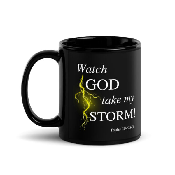 Black Glossy Mug - Image 2