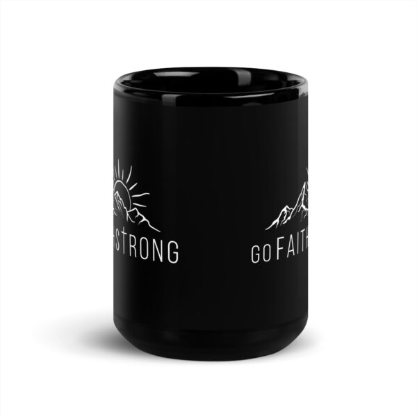 GFS Logo Black Glossy Mug - Image 6