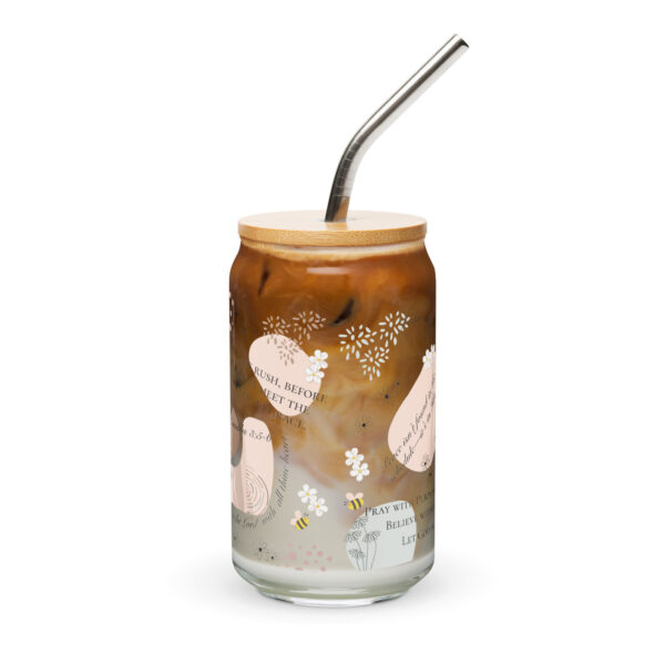 Inspirational Quotes Can-shaped glass - Image 2