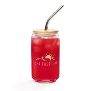 GFS Logo Can-shaped glass