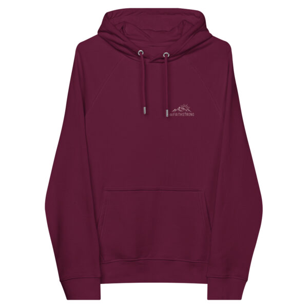 Real Liberty Unisex eco raglan hoodie - Image 3