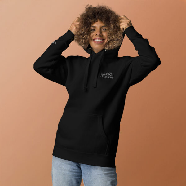 Faith Moves Mountains Unisex Hoodie - Image 2