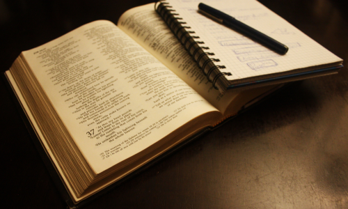 The bible is God's plan or instruction manual for our lives.