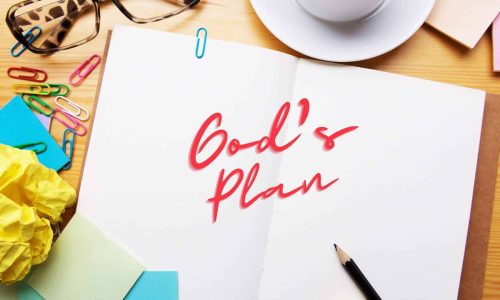 God's plan in planner