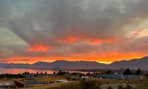 View of Lake Tekapo