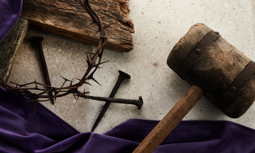 crown of thorns and nails