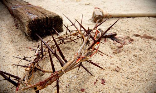 crucifixion crown of thorns cross