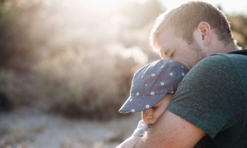 dad and baby