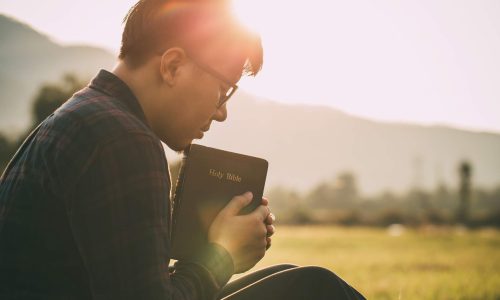 man and his bible