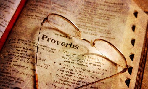 proverbs wisdom God