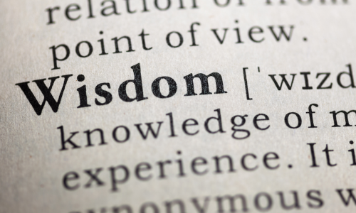 wisdom and knowledge