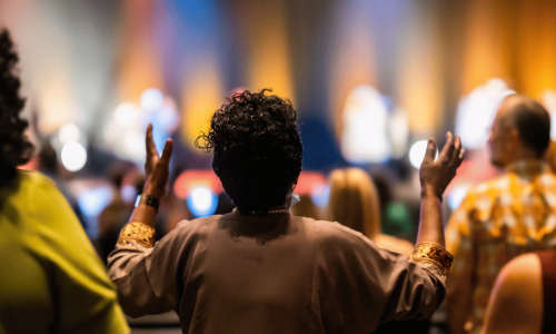 worshiping God